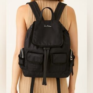 Sam Edelman “Janelle” Black Nylon Backpack – NWT